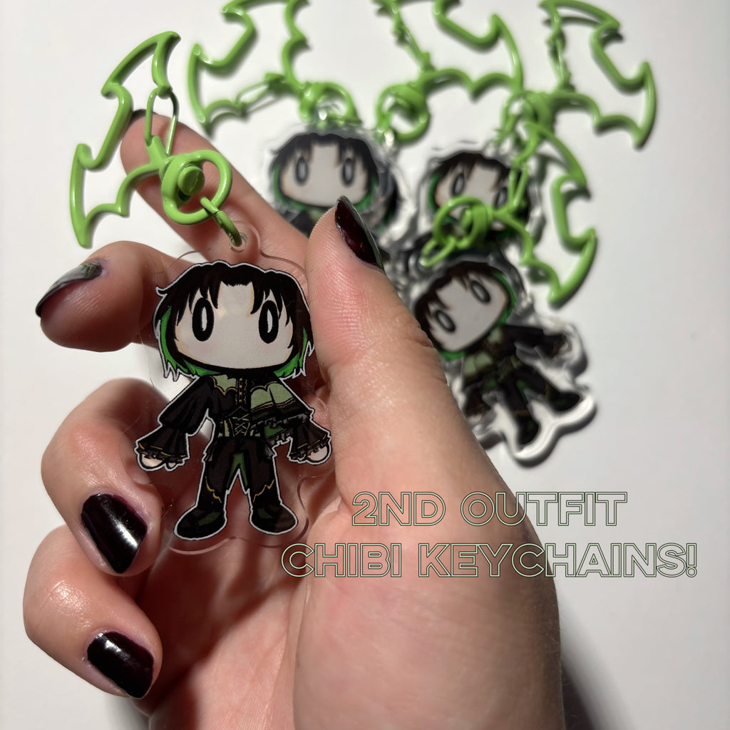 2nd Outfit Edition Chibi Acrylic Keychains