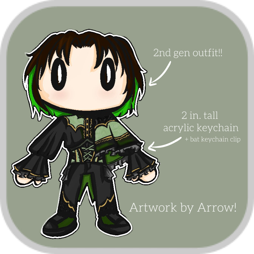 2nd Outfit Edition Chibi Acrylic Keychains